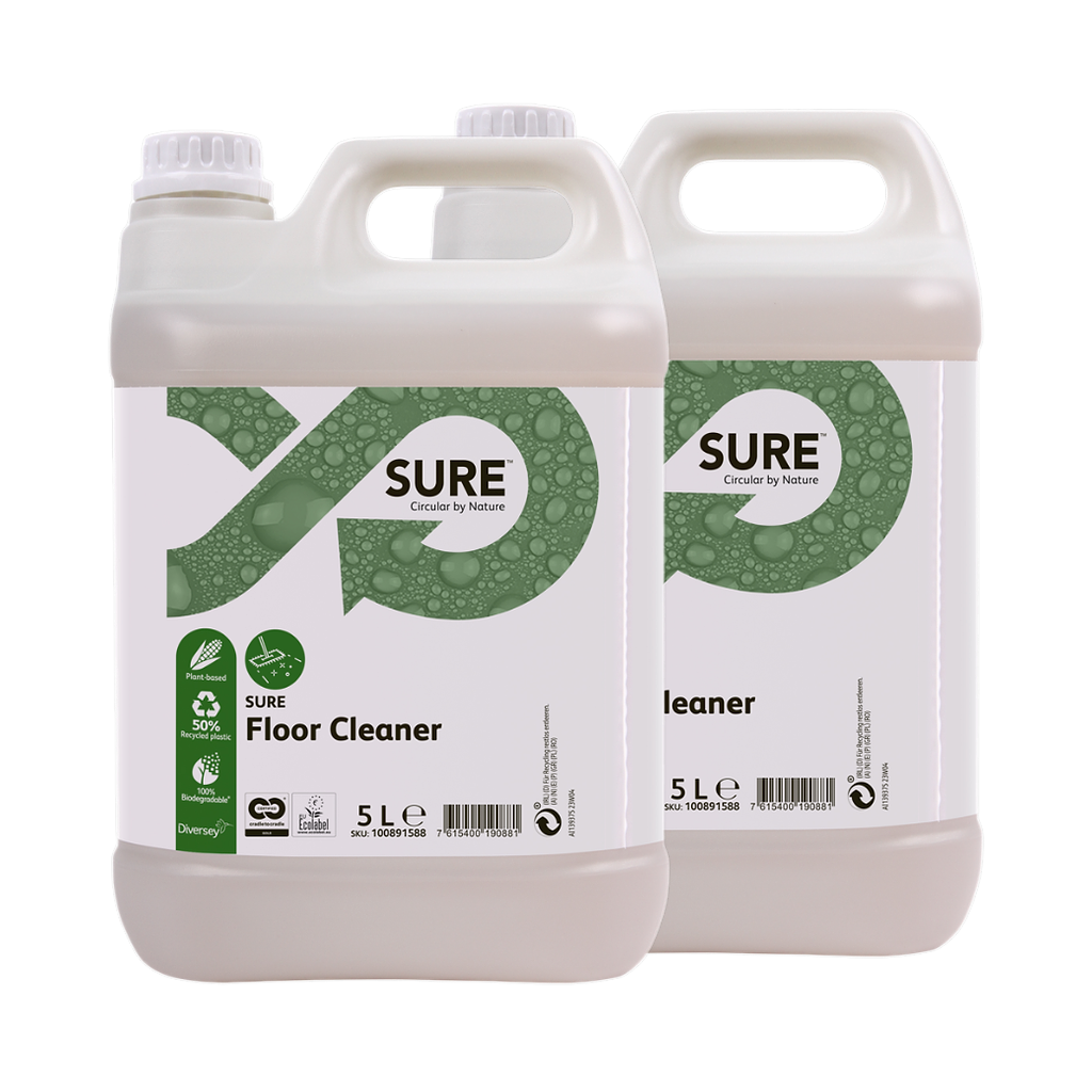 SURE Floor Cleaner 2x5L - Golvrengöringsmedel